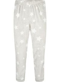 Soft pants with star print