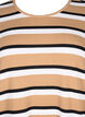 Striped blouse with long sleeves, Black, Packshot image number 2