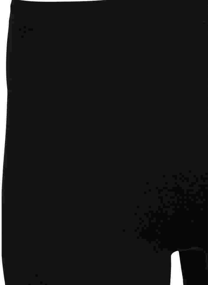 Seamless boy shorts with a regular waist, Black, Packshot image number 2