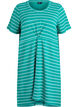 Cotton dress with twist detail, Green, Packshot image number 0