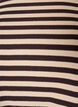 Striped blouse with long sleeves, Brown, Packshot image number 2