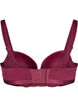 Moulded bra with mesh, Red, Packshot image number 1