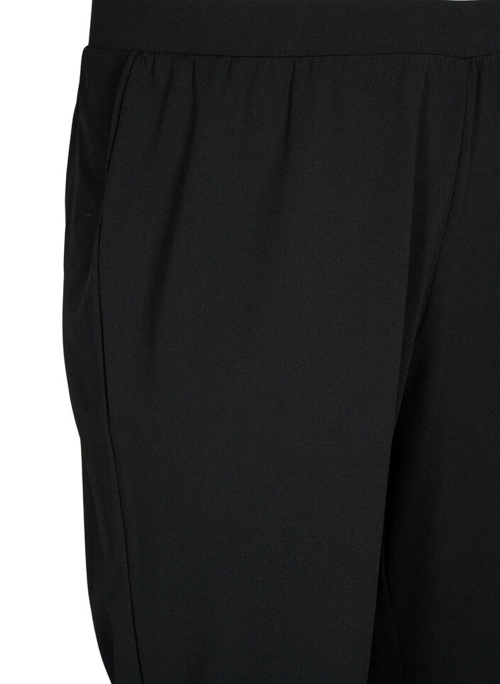 FLASH - Straight fit trousers, Black, Packshot image number 2