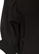 Shirt blouse with 1/2 sleeves, Black, Packshot image number 3