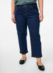 Cropped Vera jeans with a straight fit, Blue, Model image number 2
