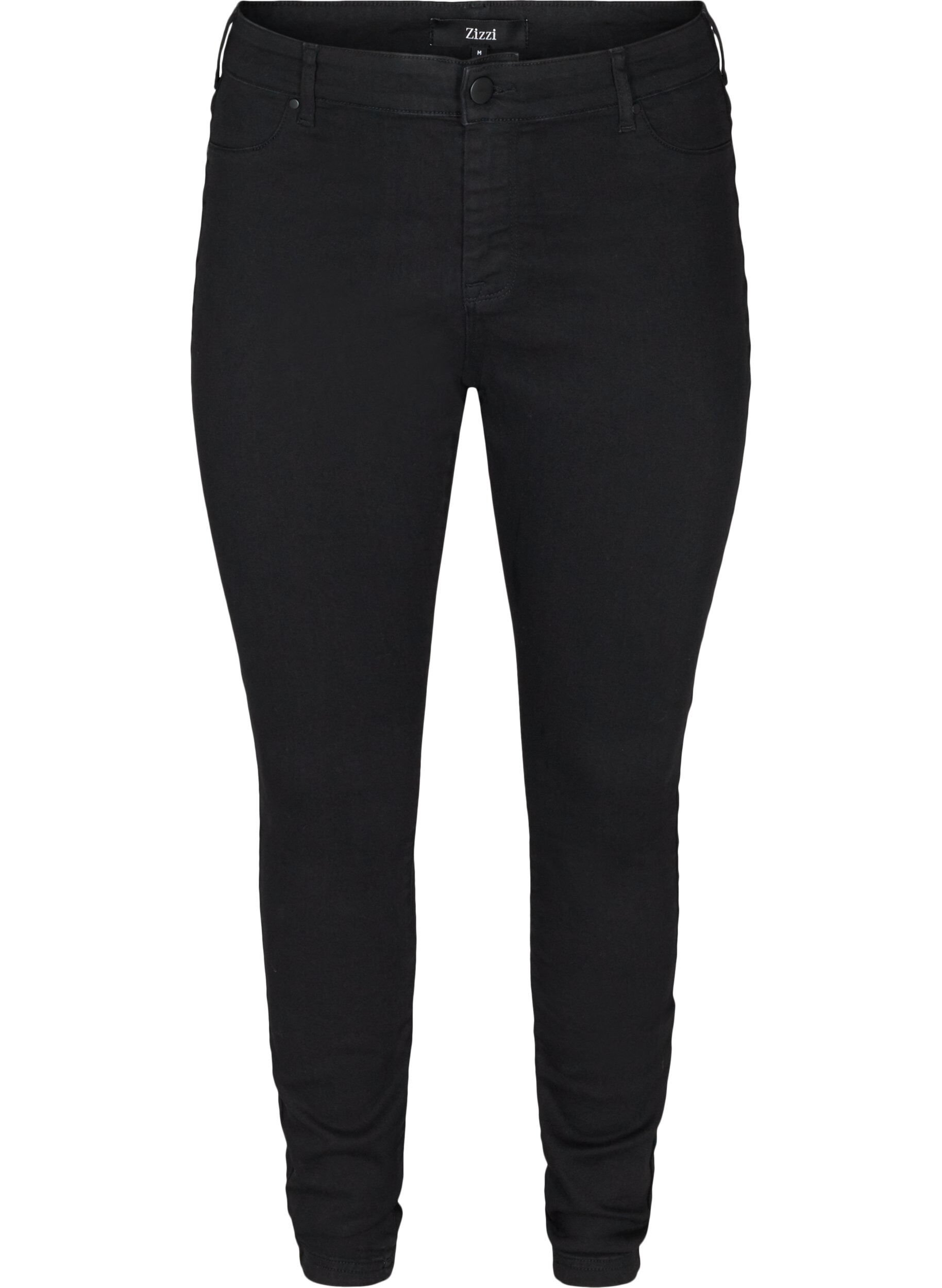 Zizzifashion Jeggings made from a cotton mix, Black, Packshot image number 0