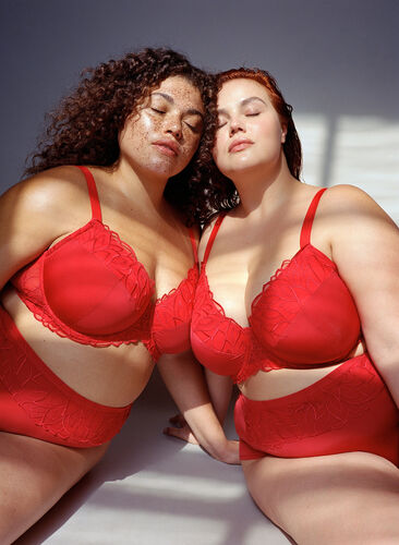 Padded bra with lace, Salsa, Image image number 0
