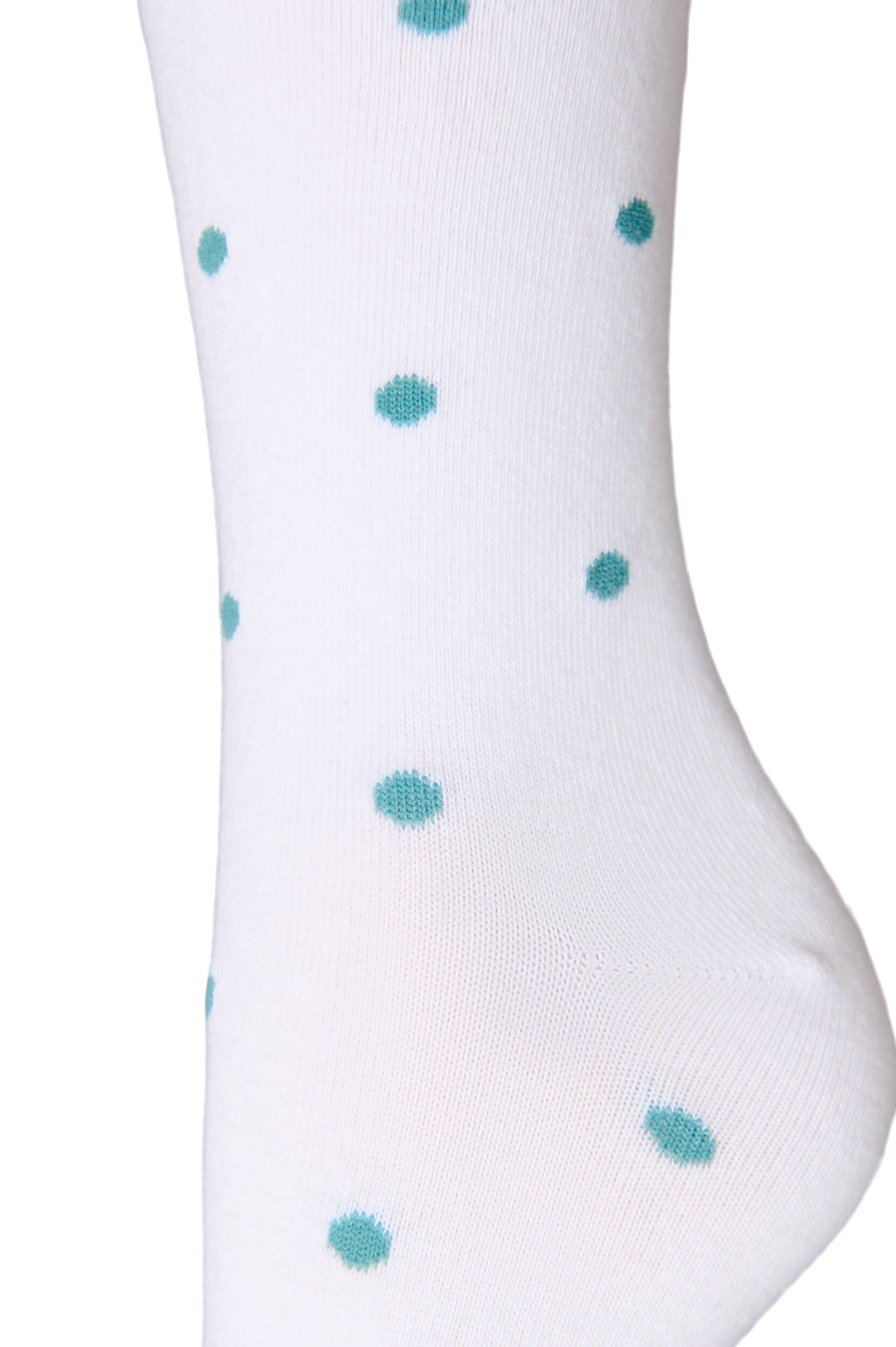 Zizzifashion Cotton socks with patterns, White, Packshot image number 2