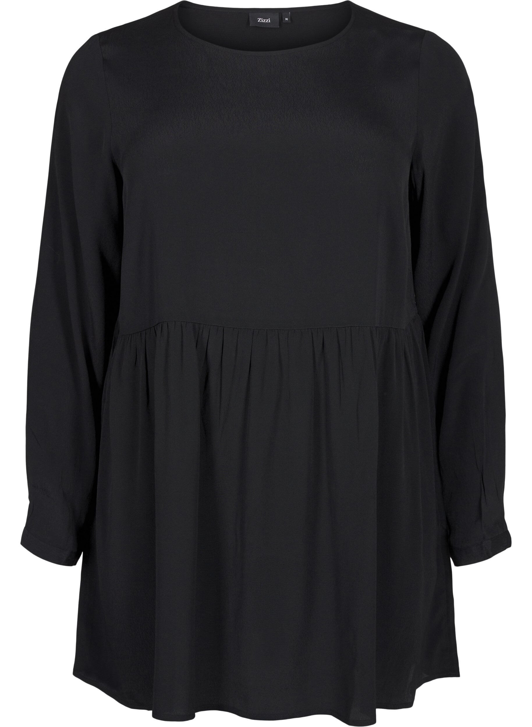 Long-sleeved tunic with a seam
