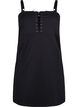 Form-fitting dress with cord detail, Black, Packshot image number 0