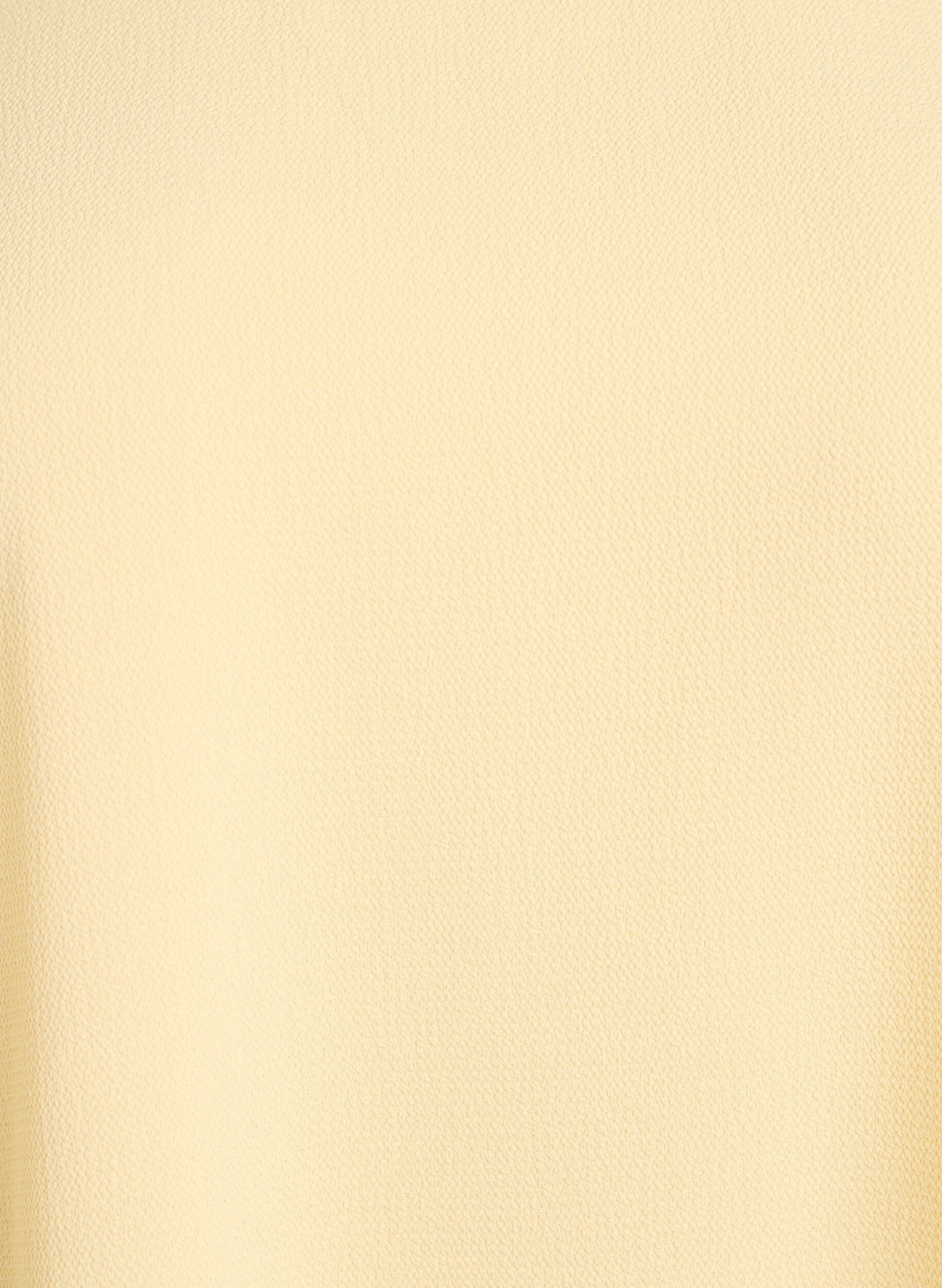 ZizzifashionBlouse with short sleeves and a round neckline, Yellow, Packshot image number 2