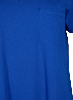 Short sleeve cotton dress with slit, Surf the web, Packshot image number 2