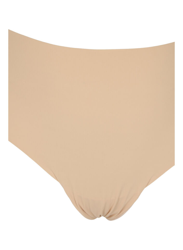 2-pack seamless g-string, Beige, Packshot image number 2