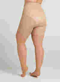 40 denier tights with push-up effect, Nude, Model