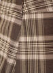Short checked skirt with A-line fit, Brown, Packshot image number 3