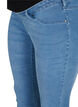 Maternity jeggings in a cotton blend, Light blue denim, Packshot image number 2