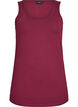 Cotton basic top, Dark Bordeaux, Packshot image number 0