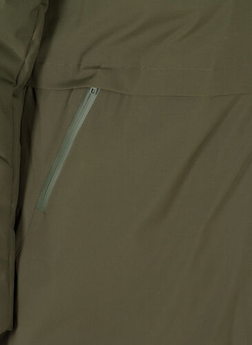 Winter jacket with adjustable waist, Forest Night, Packshot image number 3