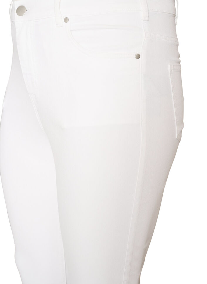 Amy high-waisted super slim fit jeans, White, Packshot image number 2