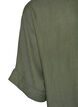 Viscose blouse with crochet trim and buttons, Green, Packshot image number 3