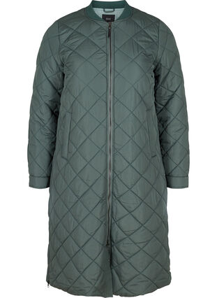 Quilted jacket with pockets and slits, Urban Chic, Packshot image number 0
