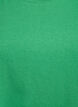 Short sleeve cotton blend T-shirt, Green, Packshot image number 2