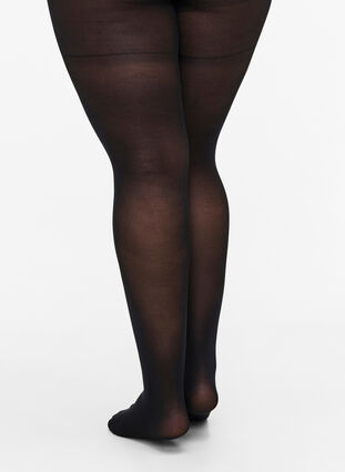 60 denier tights with push up and shaping effect, Black, Model image number 2