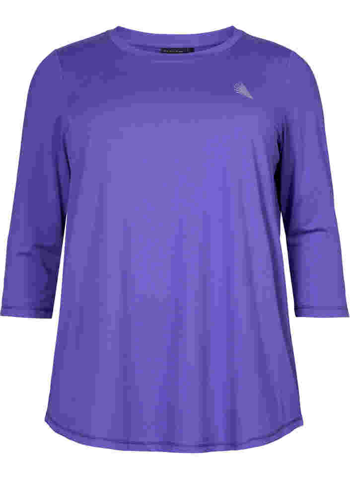 Workout top with 3/4 sleeves, Liberty, Packshot image number 0