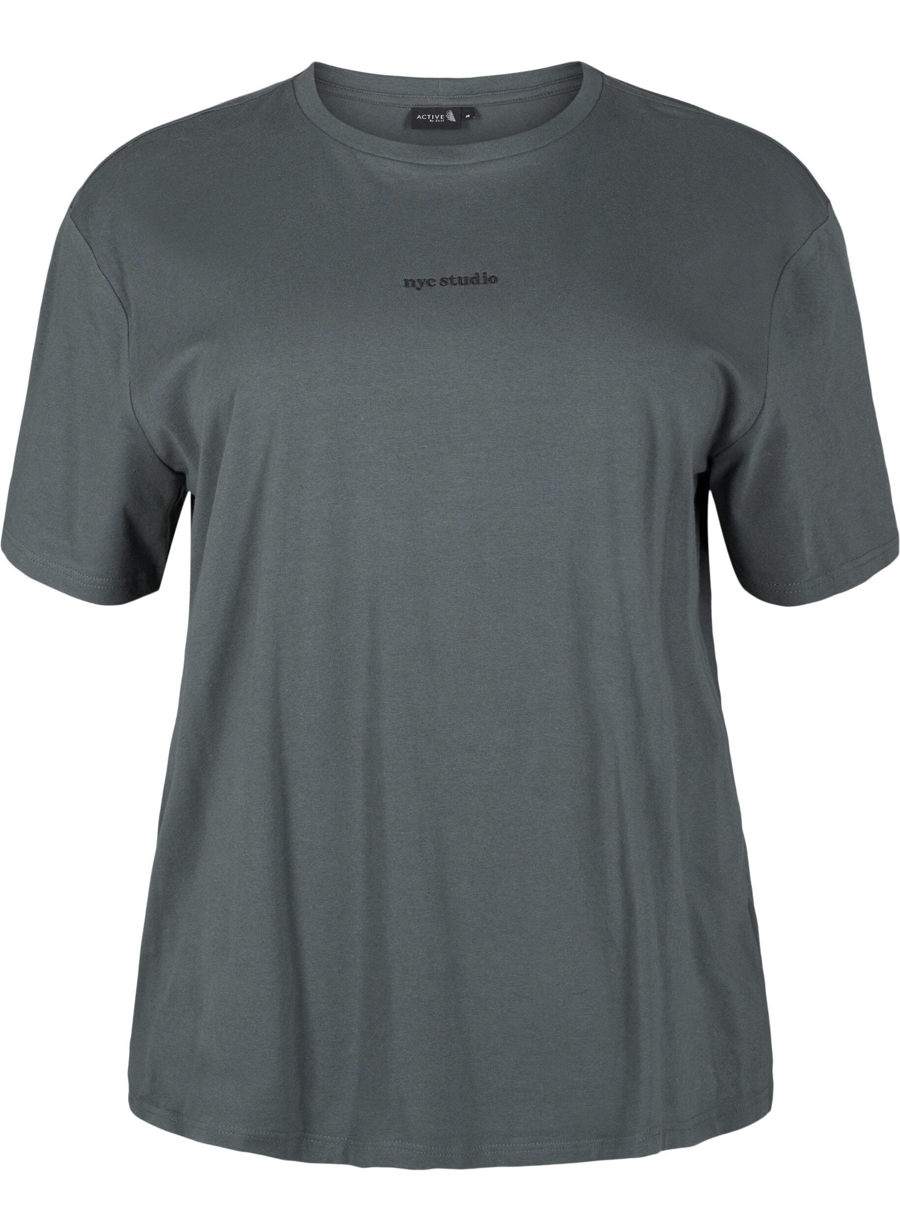 ZizzifashionSporty T-shirt in organic cotton, , Packshot image number 0