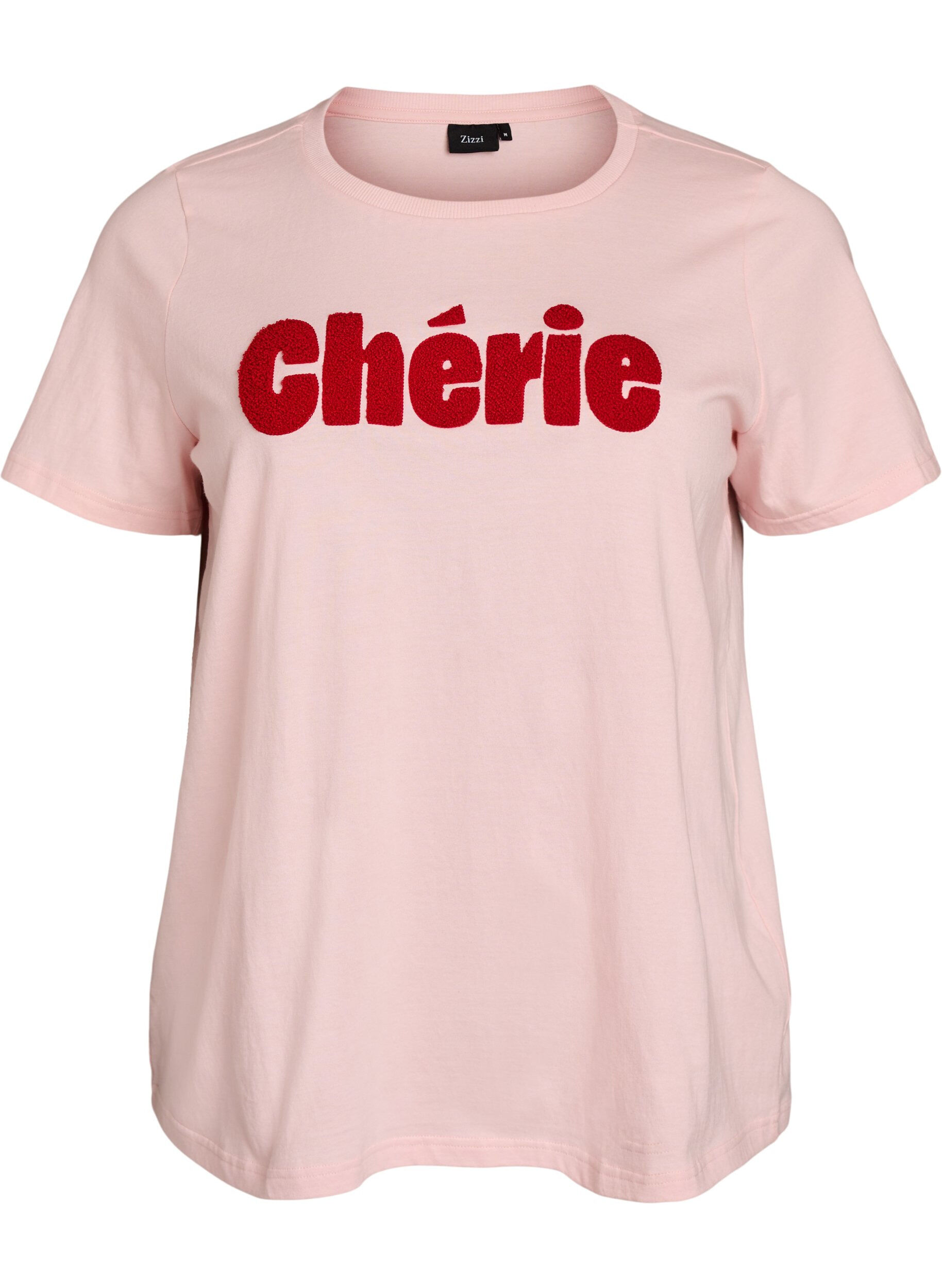 Organic cotton T-shirt with front print