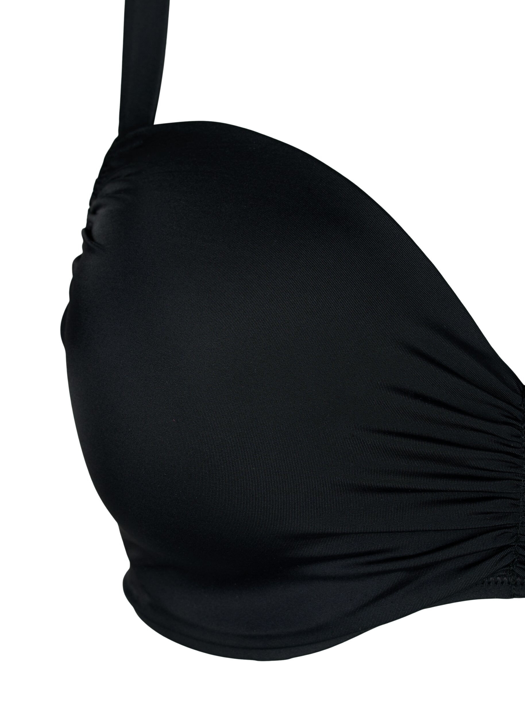 Zizzifashion Bikini bra with shaped cups, Black, Packshot image number 2