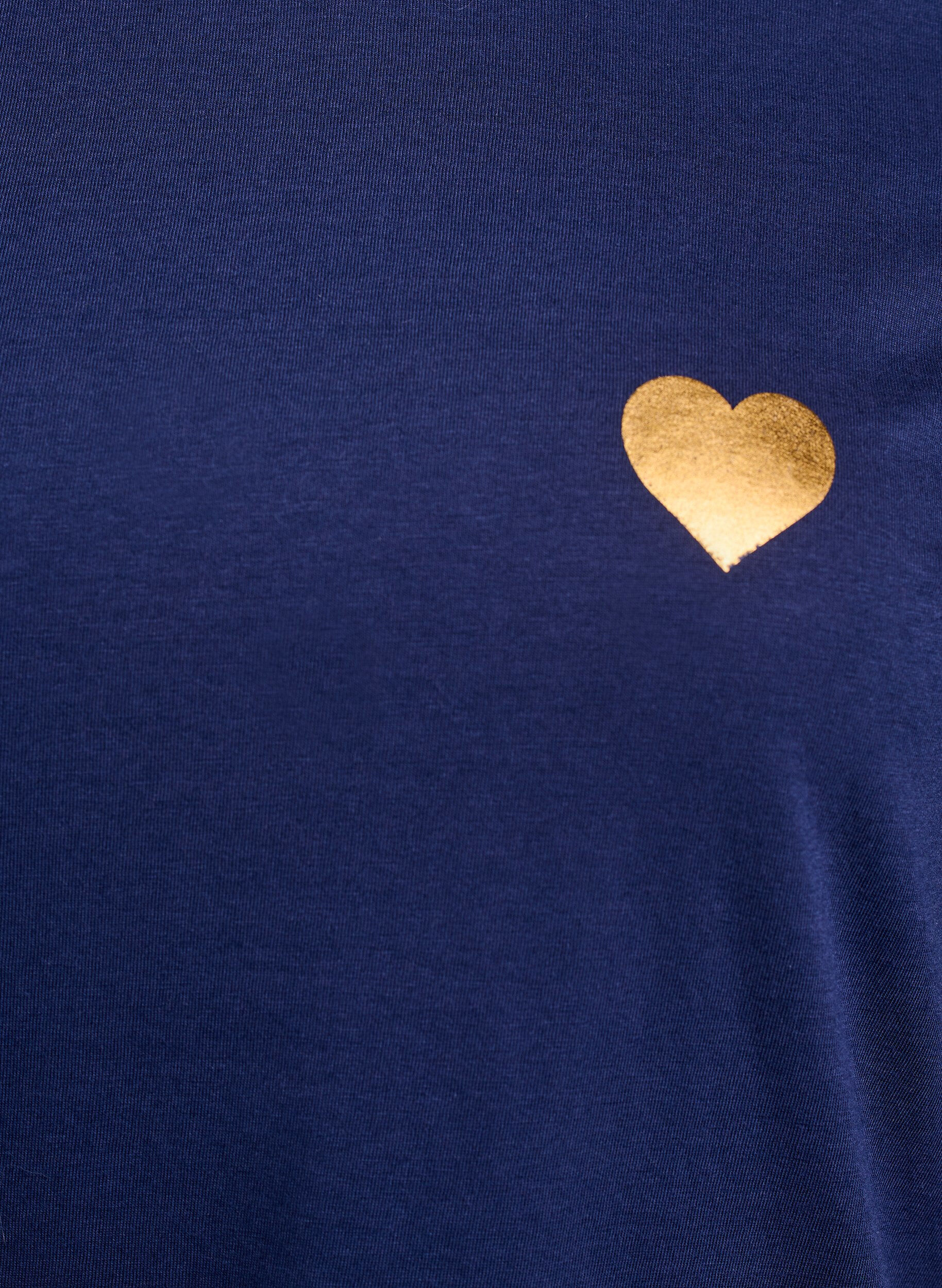 ZizzifashionT-shirt with motif, Blue, Packshot image number 2
