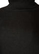 Turtleneck jumper with a loose fit, Black, Packshot image number 2