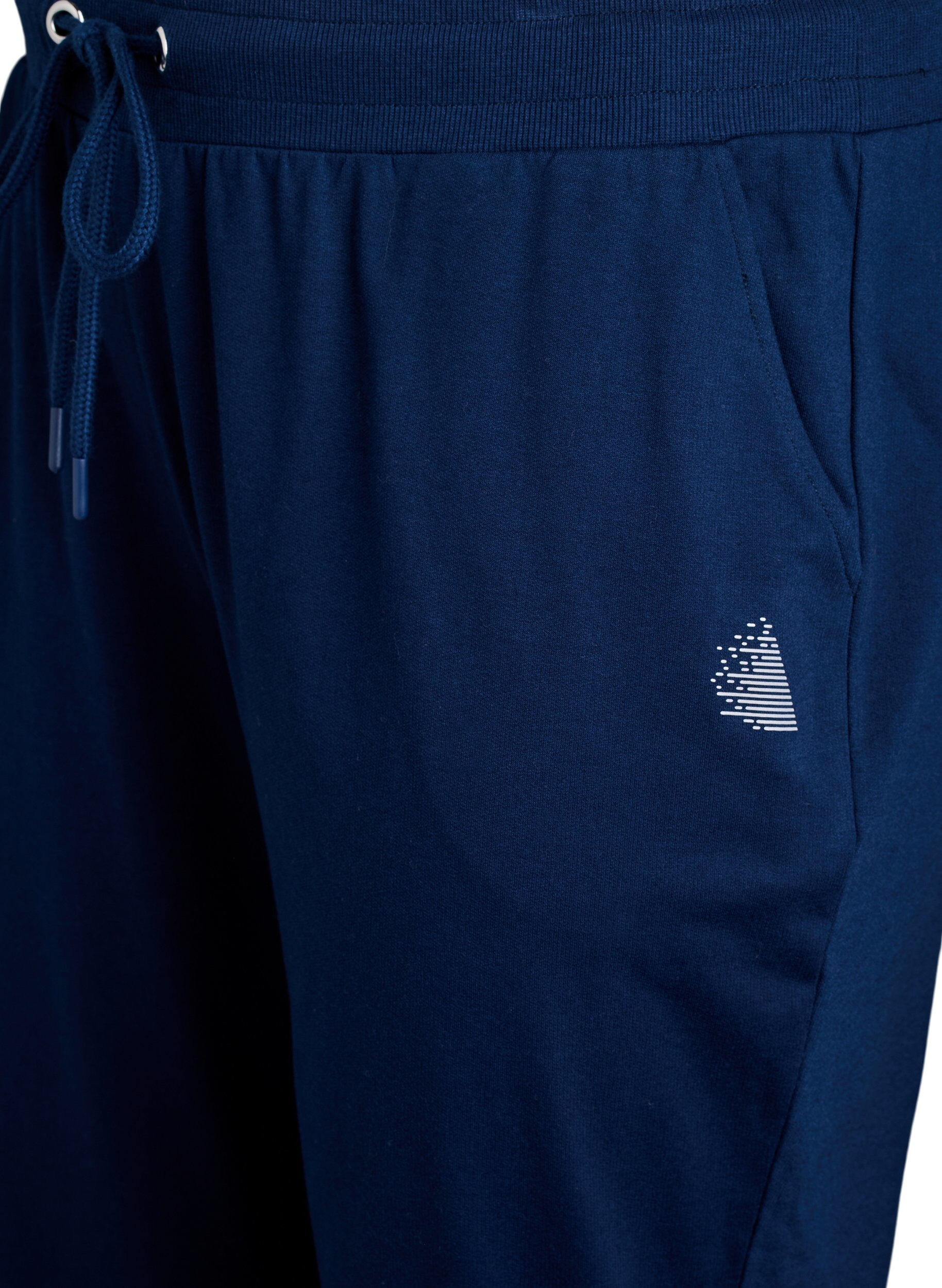 ZizzifashionLoose tracksuit trousers with pockets, Blue, Packshot image number 2