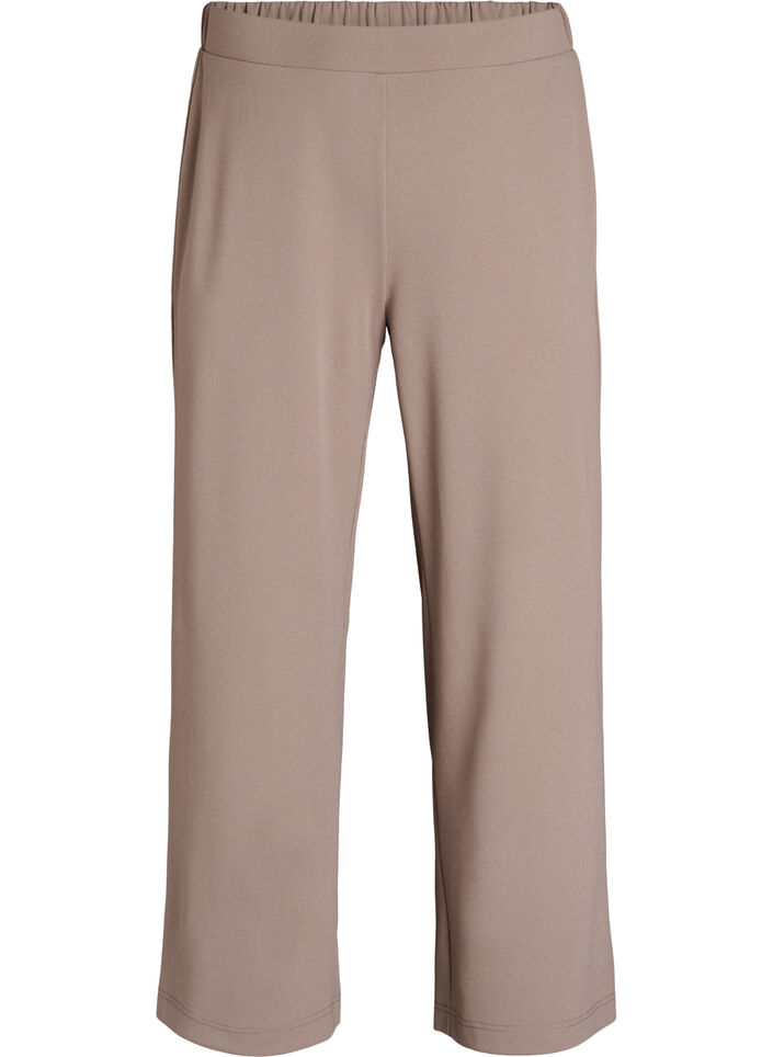 Wide-leg trousers, Beige, Packshot image number 0