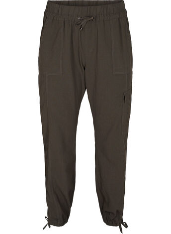 Loose cotton trousers