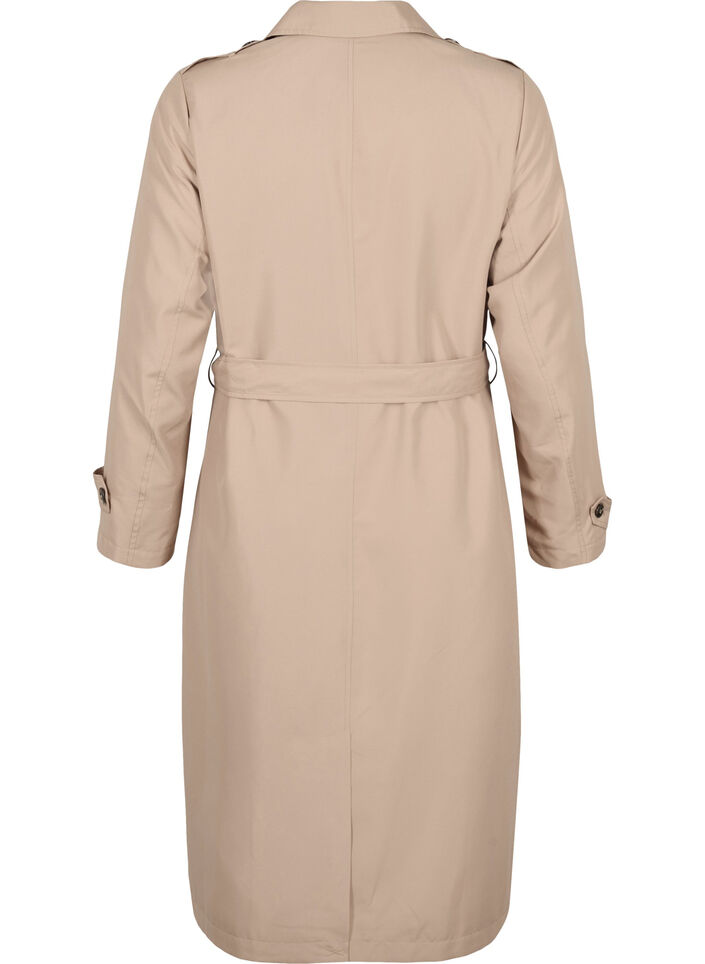 Long trench coat with belt, Nomad, Packshot image number 1