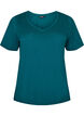 V-neck T-shirt, Green, Packshot image number 0