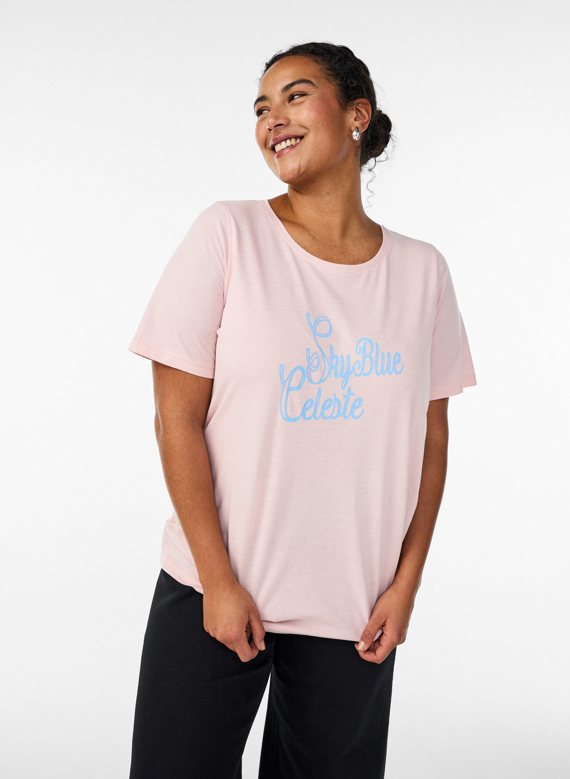 Zizzifashion FLASH - T-shirt with print, Red, Model image number 0