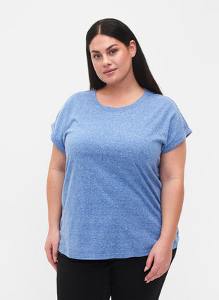 Melange t-shirt with short sleeves, Surf the web Mél, Model image number 0