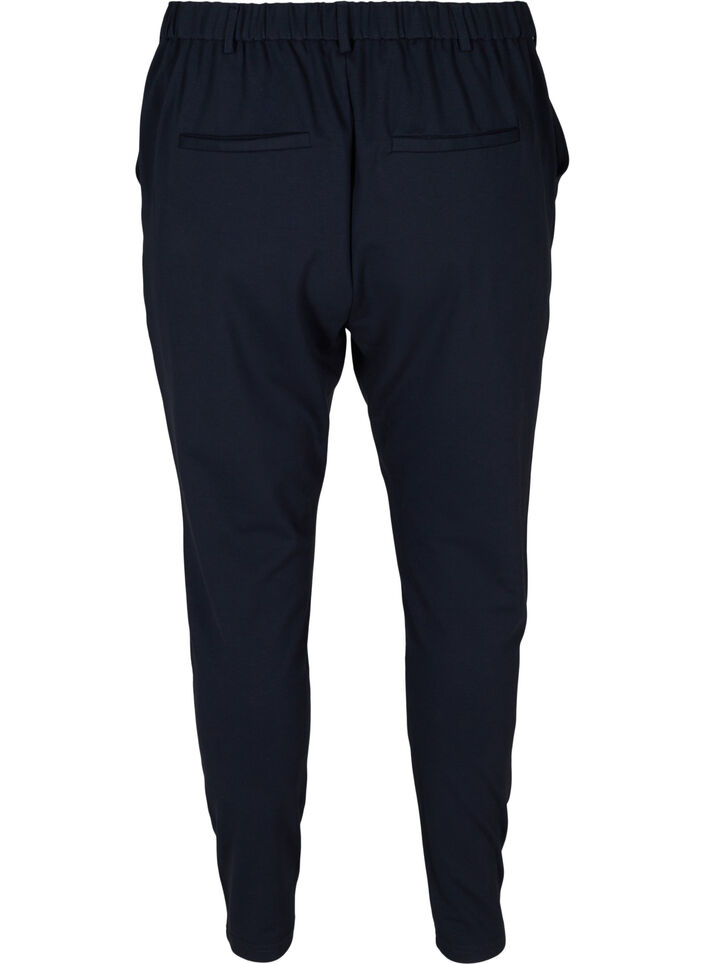 Cropped Maddison trousers, Blue, Packshot image number 1