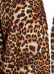 Viscose kimono with 3/4 sleeves, Brown, Packshot image number 2