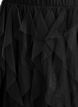 Midi tulle skirt with elastic waistband, Black, Packshot image number 2