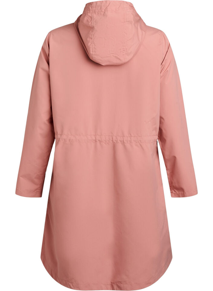FLASH - Lightweight parka with a hood, Rose, Packshot image number 1