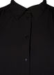 Solid colour shirt with collar, Black, Packshot image number 2