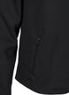 Sporty fleece jacket with pockets, Black, Packshot image number 3
