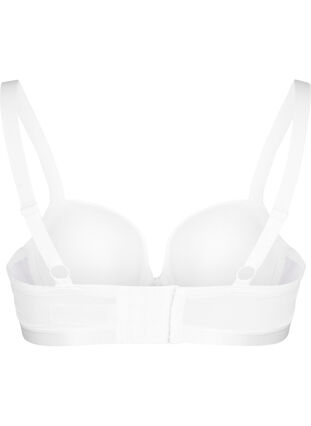Moulded bra with mesh, Bright White, Packshot image number 1