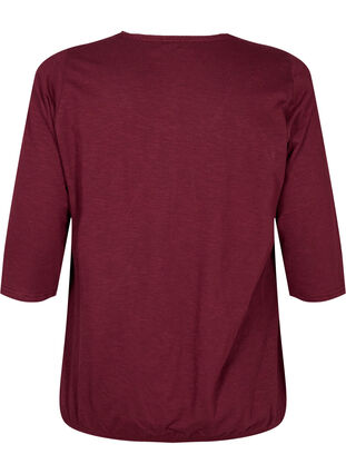 Cotton blouse with 3/4 sleeves, Port Royal, Packshot image number 1