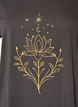 T-shirt with decorative front print, Dark Grey, Packshot image number 2