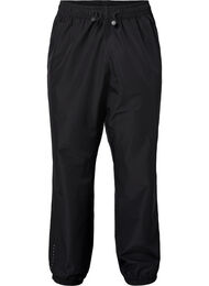 Rain trousers with reflectors, Black w. Reflex, Packshot